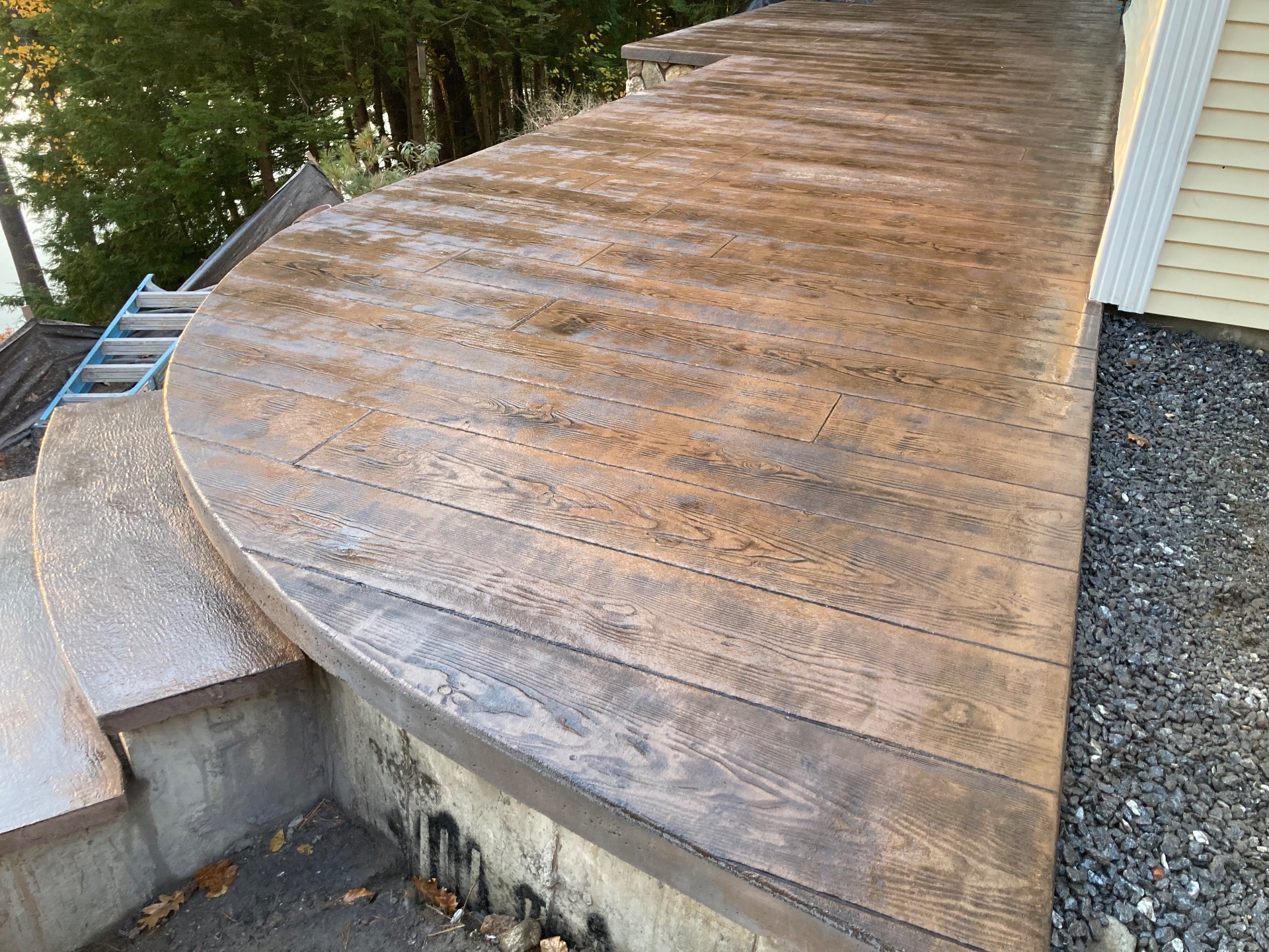 W. santos Construction Services, LLC., Concrete Installation in New Boston, NH - photo 4