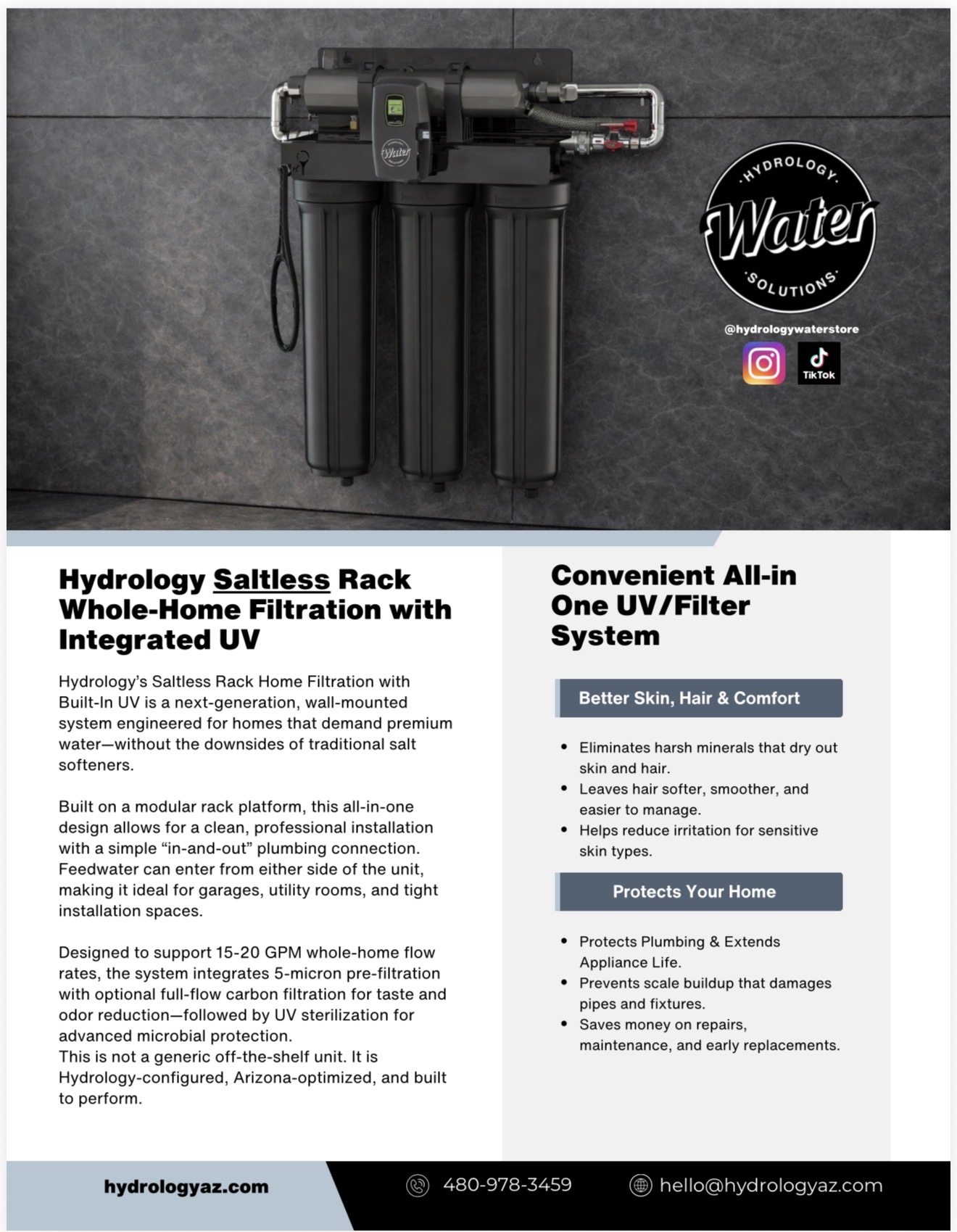 Hydrology Water Solutions + Plumbing, Water Treatment Repair or Maintenance in Mesa, AZ - photo 4