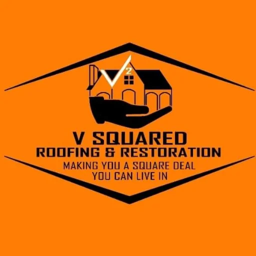 V Squared Roofing & Restoration LLC. logo