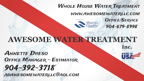 Awesome Water Treatment Corp., Water Purification Services in St. Augustine, FL - photo 1