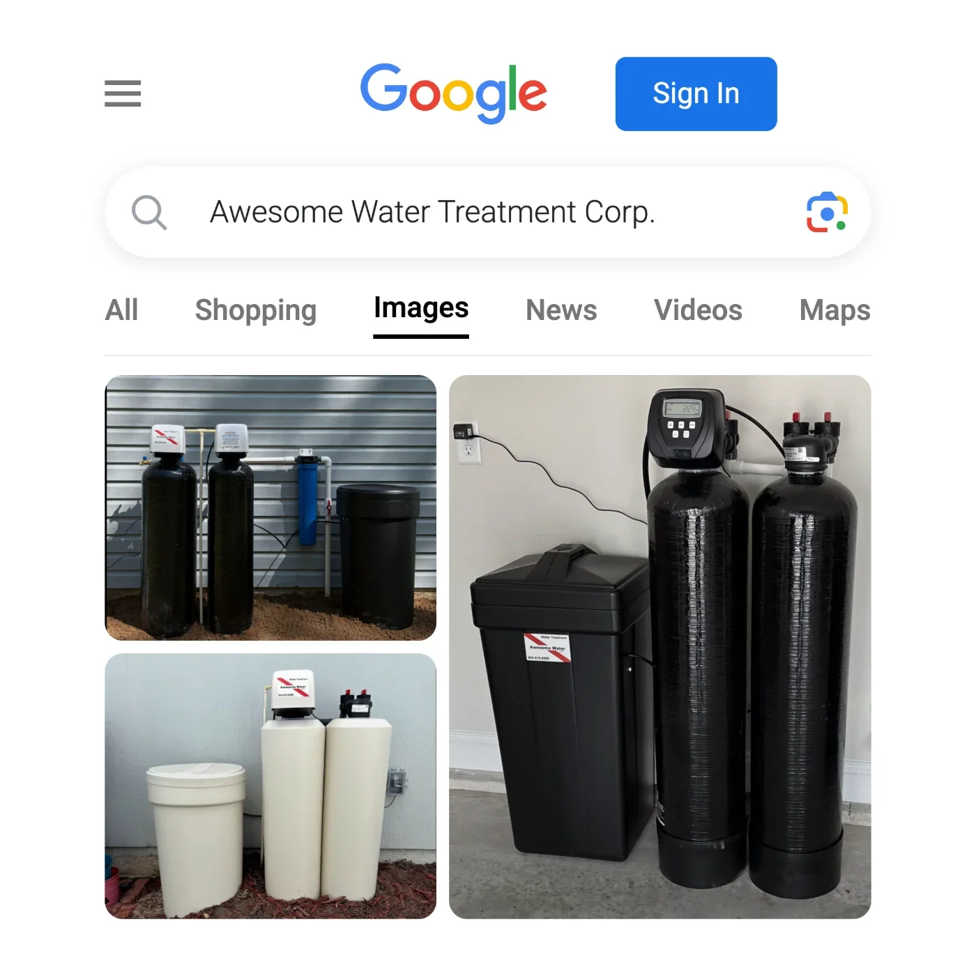 Awesome Water Treatment Corp., Water Purification Services in St. Augustine, FL - photo 4
