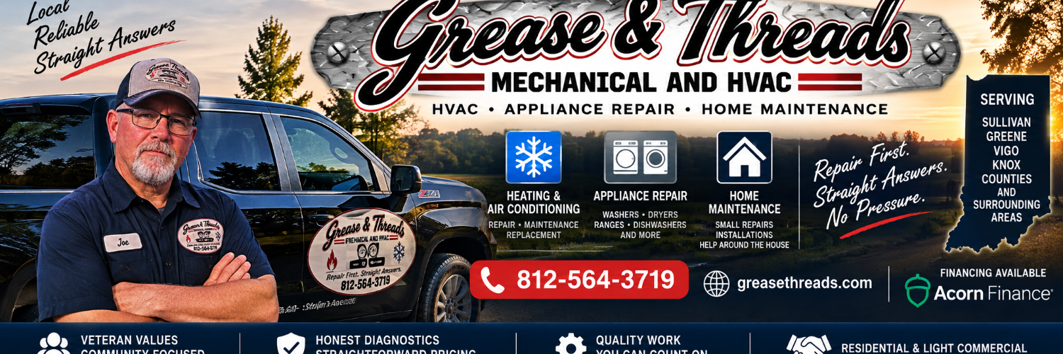 Grease & Threads Mechanical and HVAC cover photo