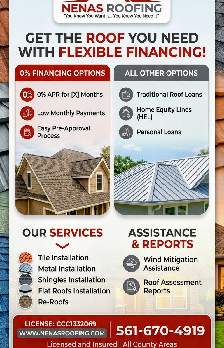 NENA'S Roofing LLC, Home Waterproofing in West Palm Beach , FL - photo 3