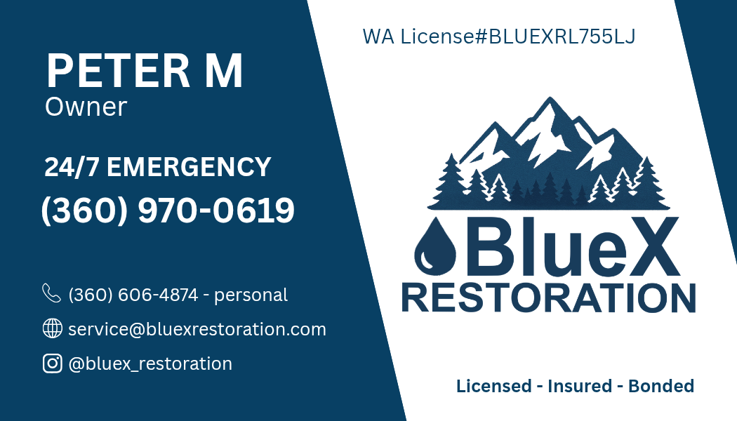 BlueX restoration, LLC, Water Damage Cleanup and Restoration in Vancouver, WA - photo 2