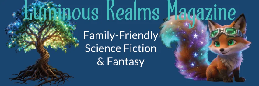 Luminous Realms Magazine cover photo
