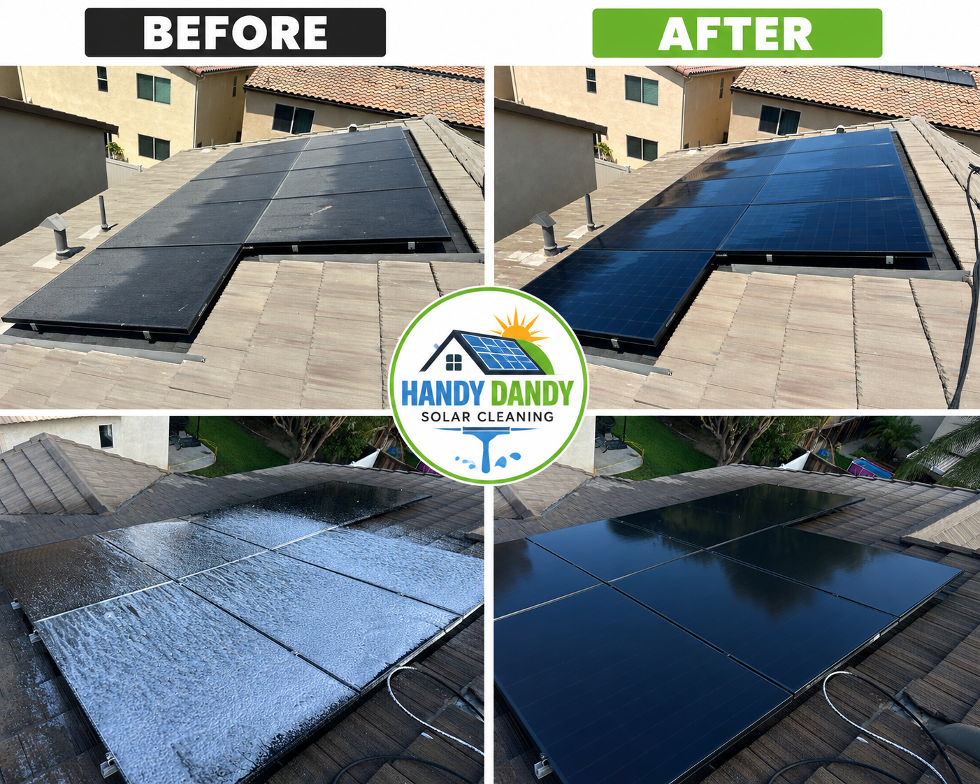 Handy dandy solar cleaning, Solar Panel Cleaning in Lake Elsinore, CA - photo 1
