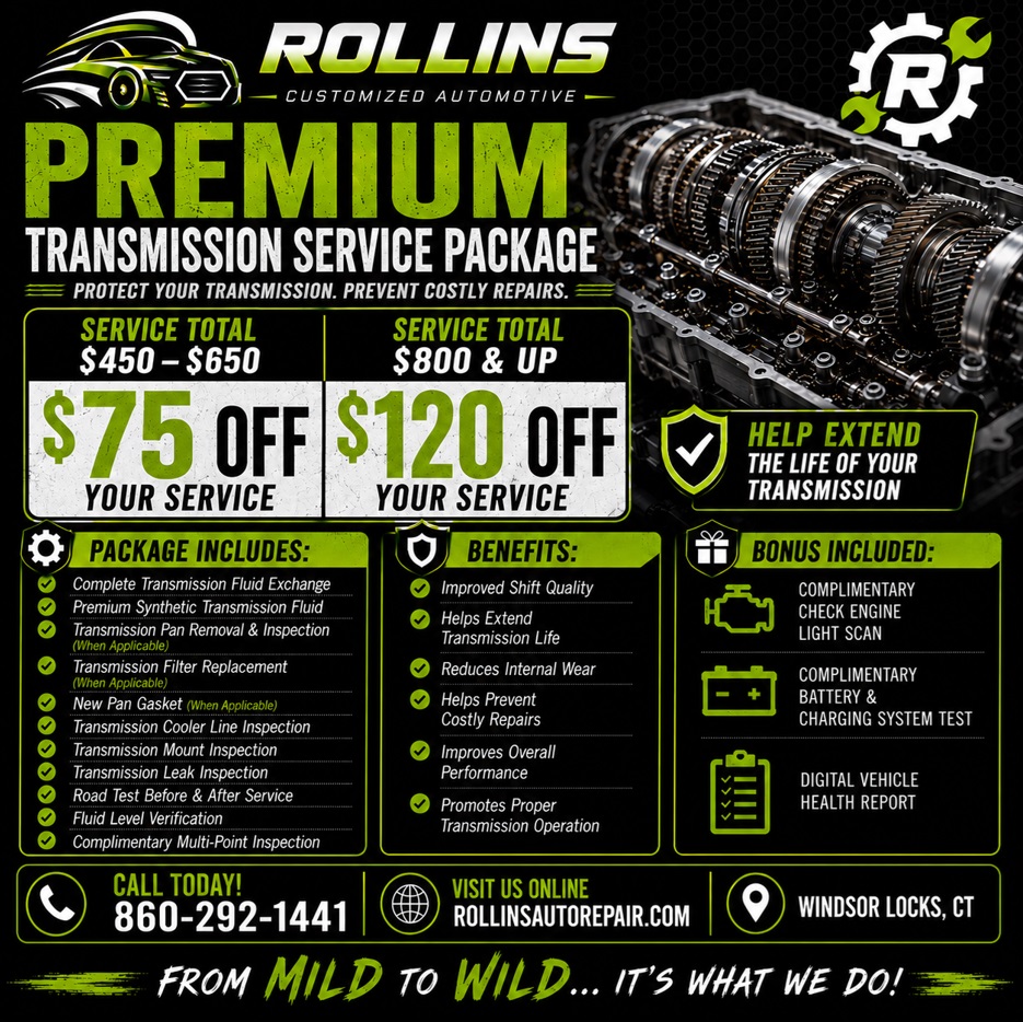 Rollins Auto Repair, Auto Customization in Windsor Locks, CT - photo 2