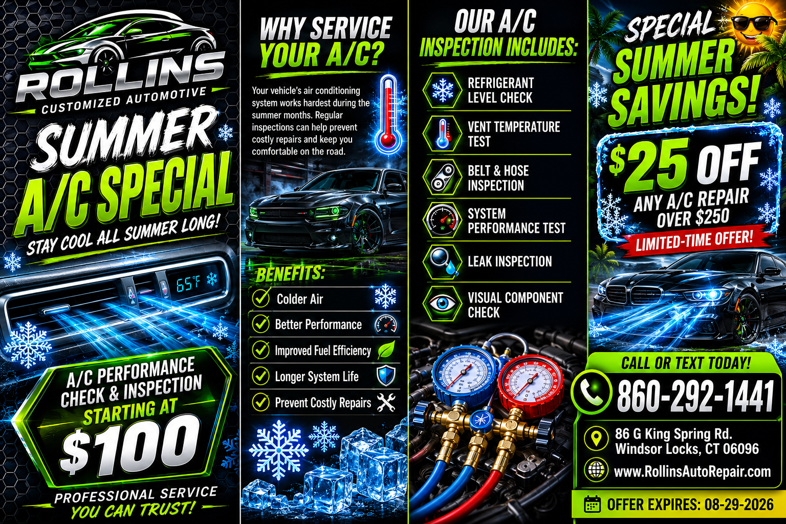 Rollins Auto Repair, Auto Customization in Windsor Locks, CT - photo 4