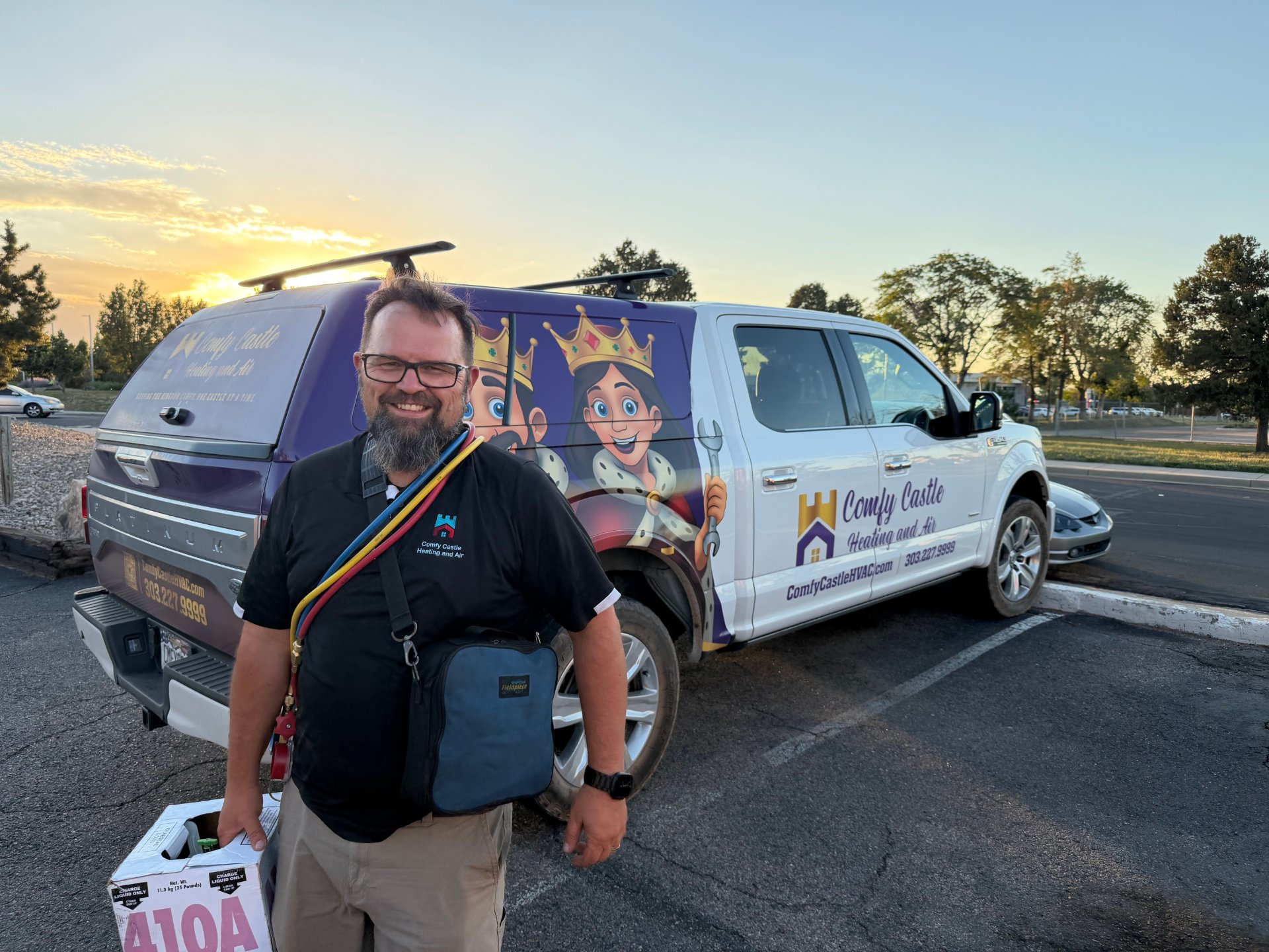 Comfy Castle Heating and Air LLC., Central Air Conditioning Installation or Replacement in Greenwood Village, CO - photo 1