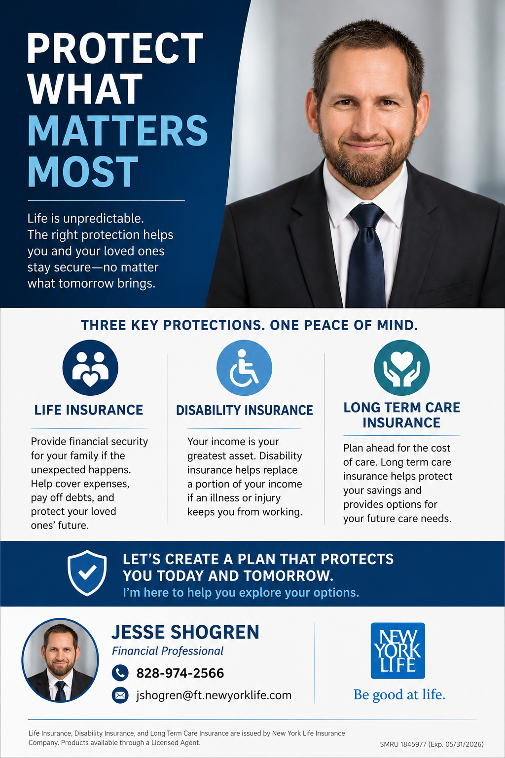Jesse Shogren-Financial Professional, New York Life, Life Insurance in Hendersonville, NC - photo 2