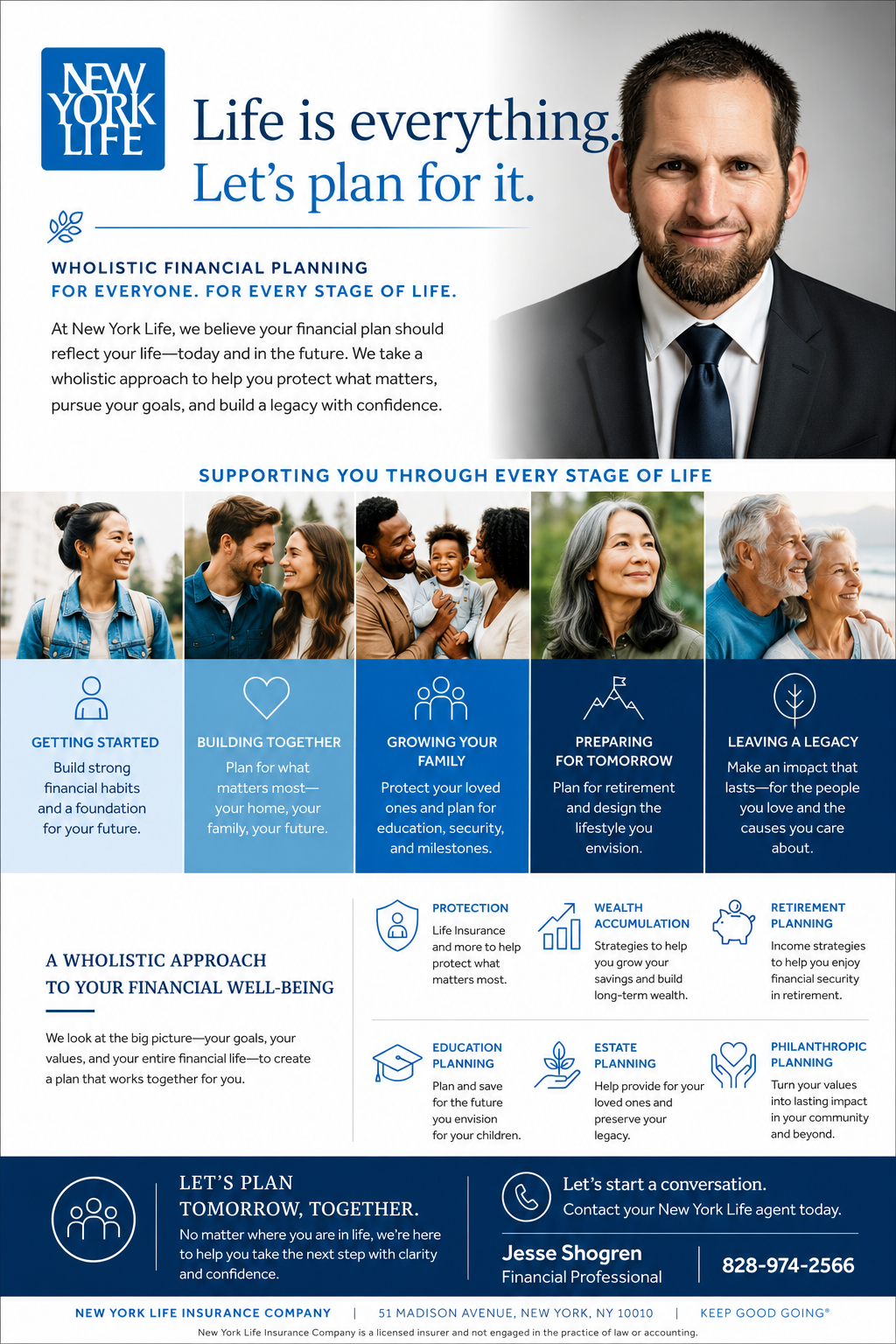 Jesse Shogren-Financial Professional, New York Life, Life Insurance in Hendersonville, NC - photo 3