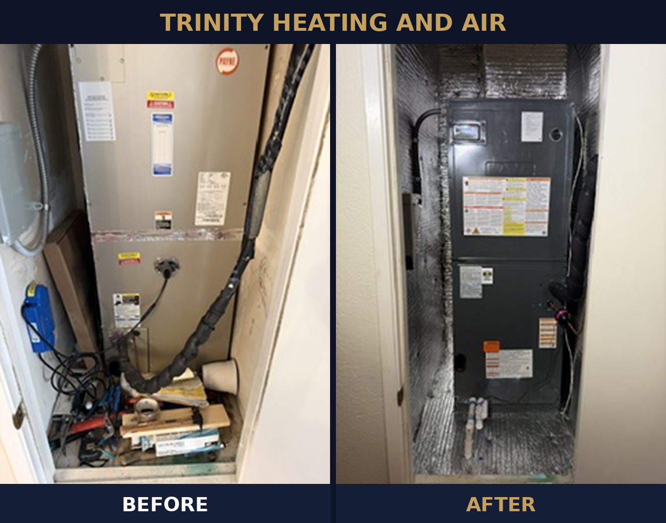 Trinity Heating and Air, Heating System Installation or Replacement in Roseville, CA - photo 4