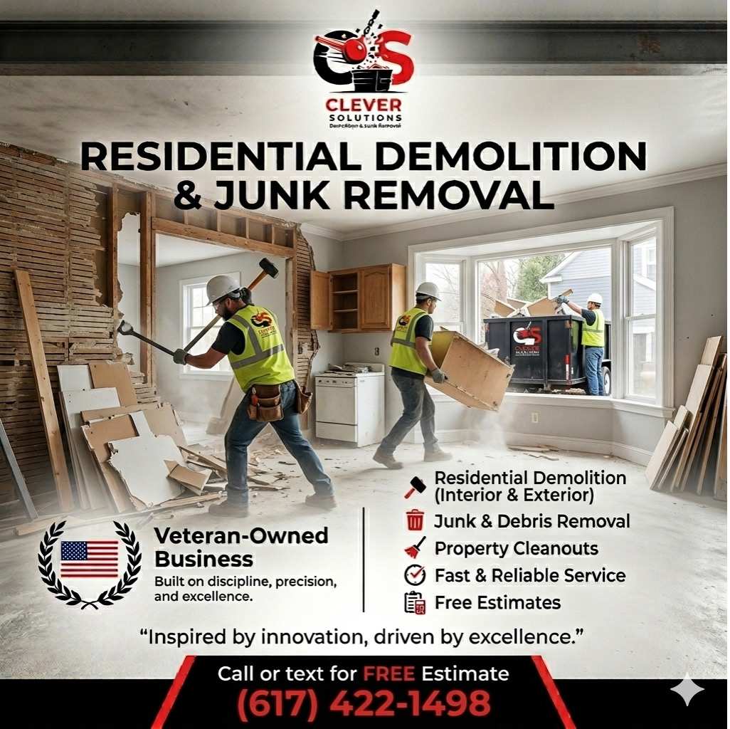 Clever Solutions, Demolition Services in Everett, MA - photo 1