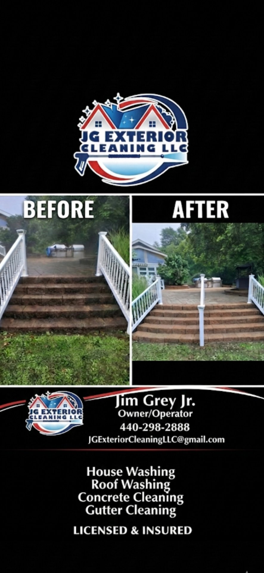 JG Exterior Cleaning LLC, Pressure Washing in Chardon, OH - photo 2