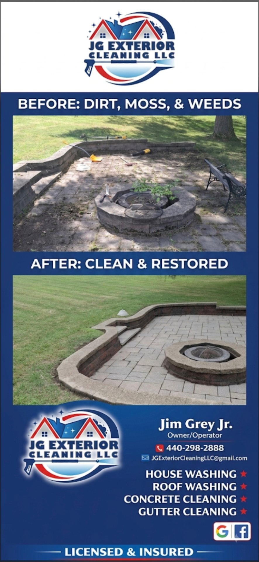 JG Exterior Cleaning LLC, Pressure Washing in Chardon, OH - photo 3