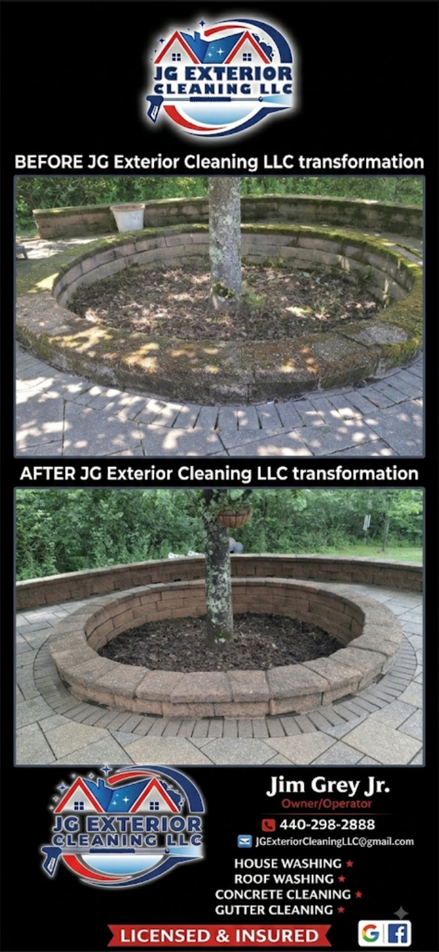 JG Exterior Cleaning LLC, Pressure Washing in Chardon, OH - photo 5