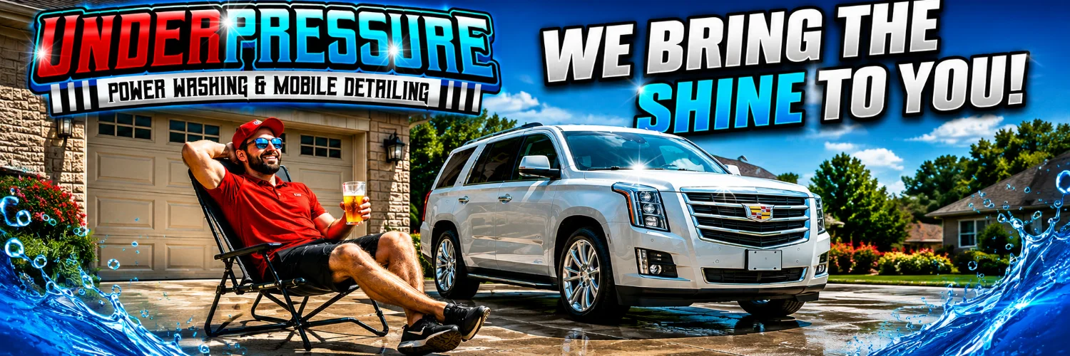 Under Pressure Power Washing & Mobile Detailing cover photo
