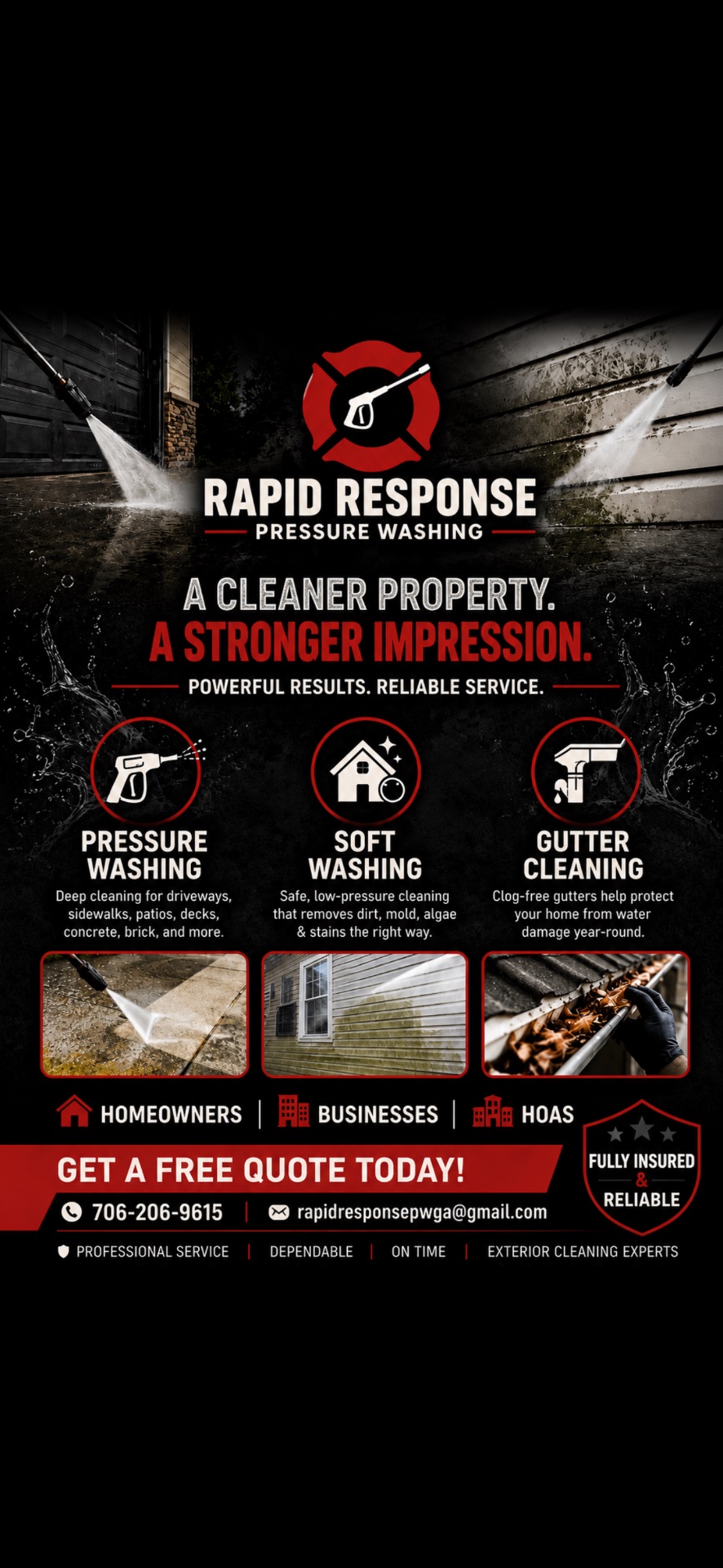 Rapid Response Pressure Washing, Pressure Washing in Jefferson, GA - photo 2