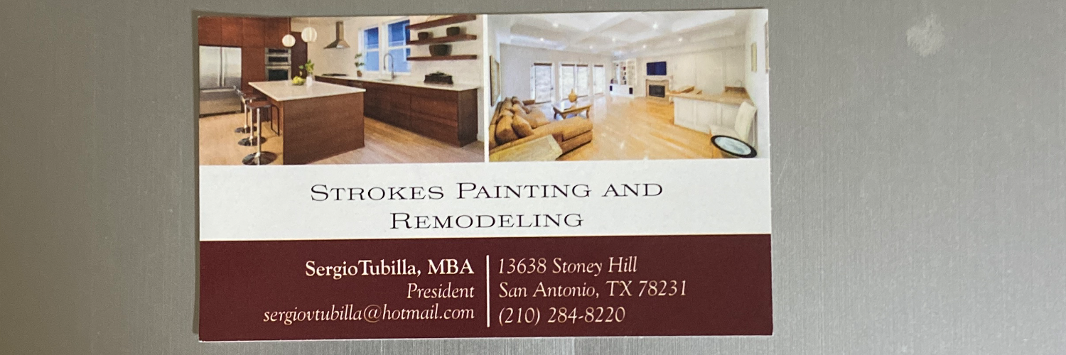 Strokes Painting and Remodeling cover photo