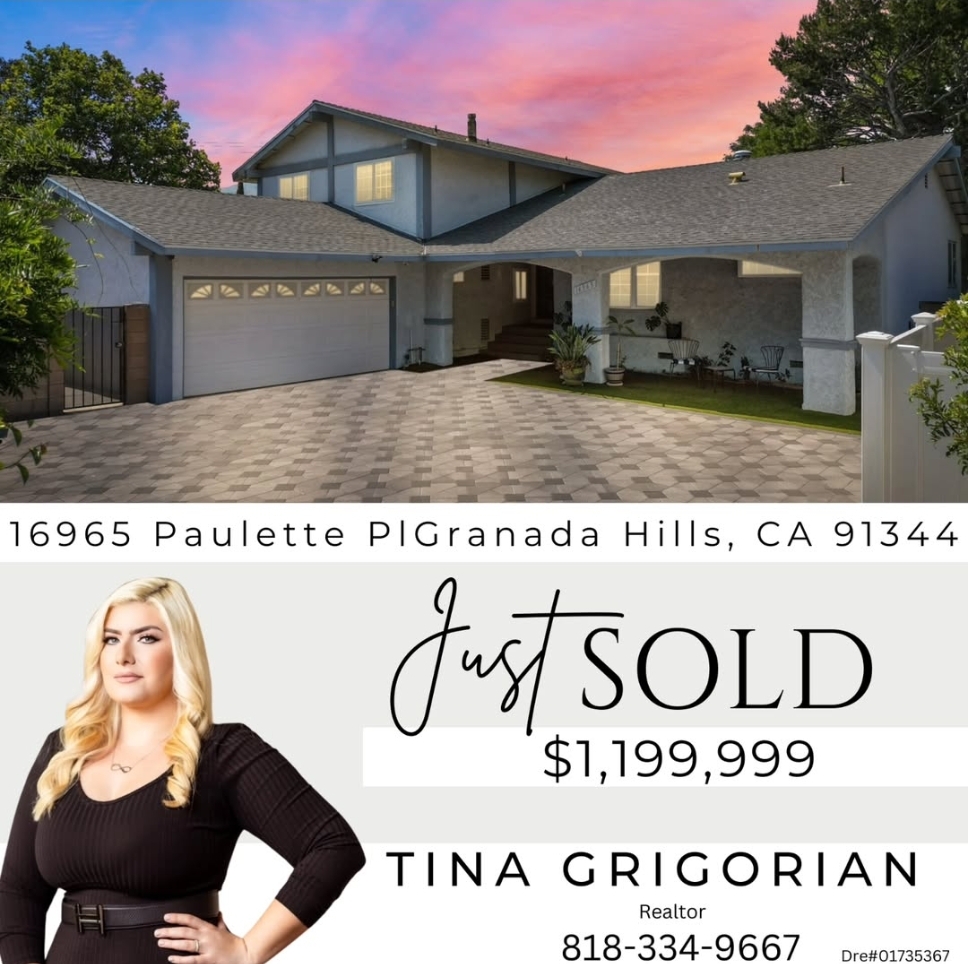 Tina Grigorian Realtor, Buyer's Agents in Porter Ranch, CA - photo 5