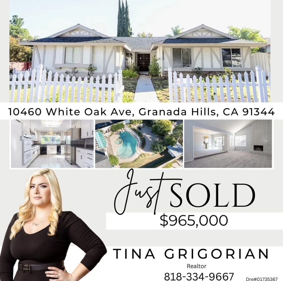 Tina Grigorian Realtor, Buyer's Agents in Porter Ranch, CA - photo 8