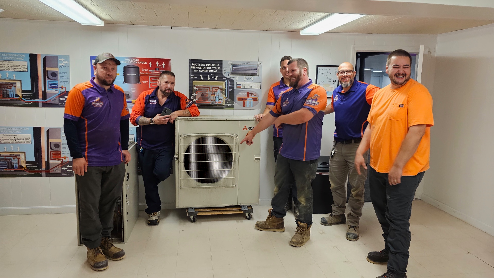 New Era Plumbing & HVAC, Central Air Conditioning Installation or Replacement in Dracut, MA - photo 3