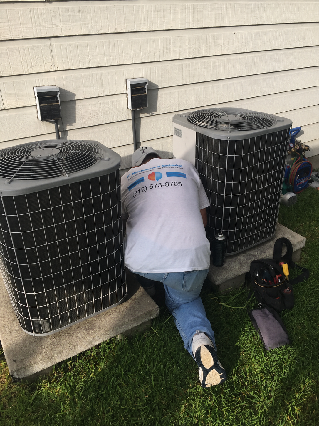 PT Maintenance Air Conditioning & Heating, Central Air Conditioning Repair or Maintenance in Round Rock, TX - photo 2