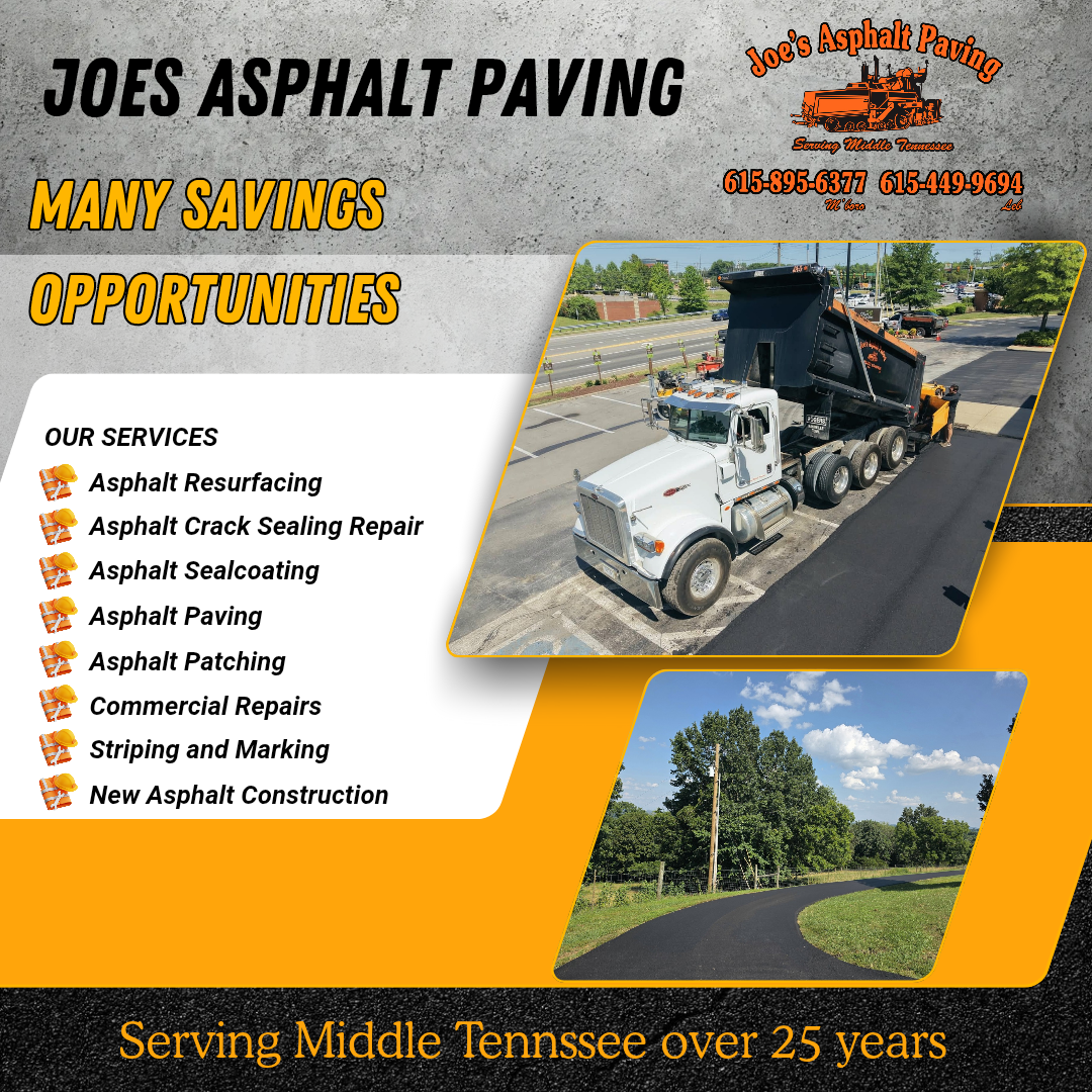 Joes Asphalt Paving LLC cover photo