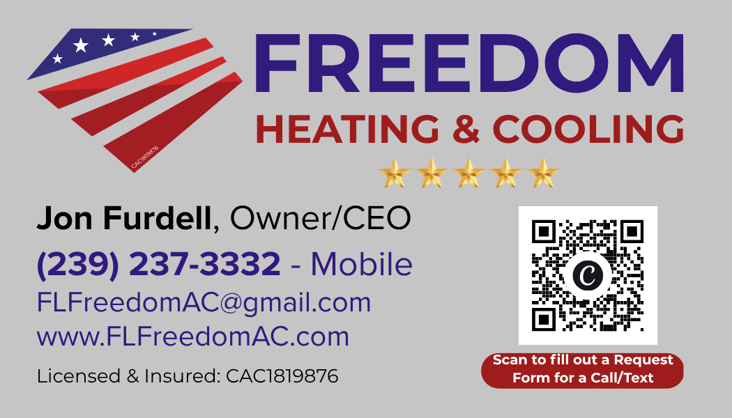 Freedom Heating and Cooling LLC, Central Air Conditioning Installation or Replacement in Cape Coral, FL - photo 3