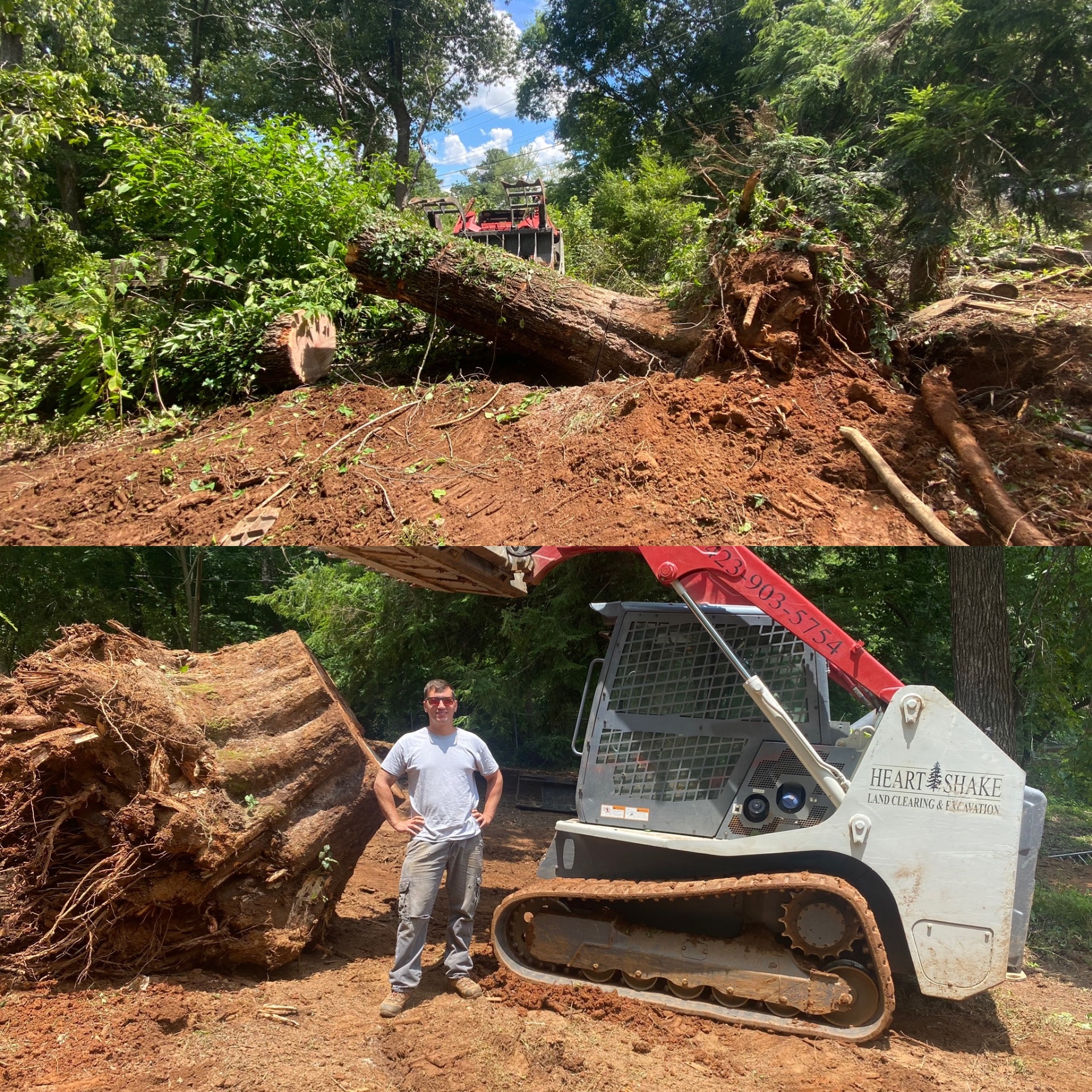 Heart shake land clearing and excavation, Excavation Services in Georgetown, TN - photo 2