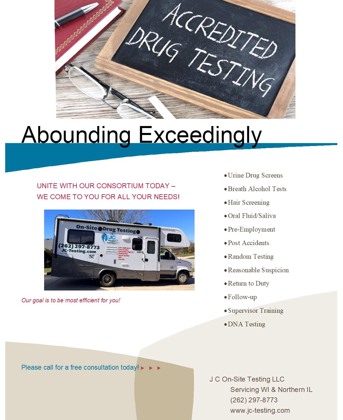 J C On-Site Testing LLC, Operations Consulting in Burlington, WI - photo 3