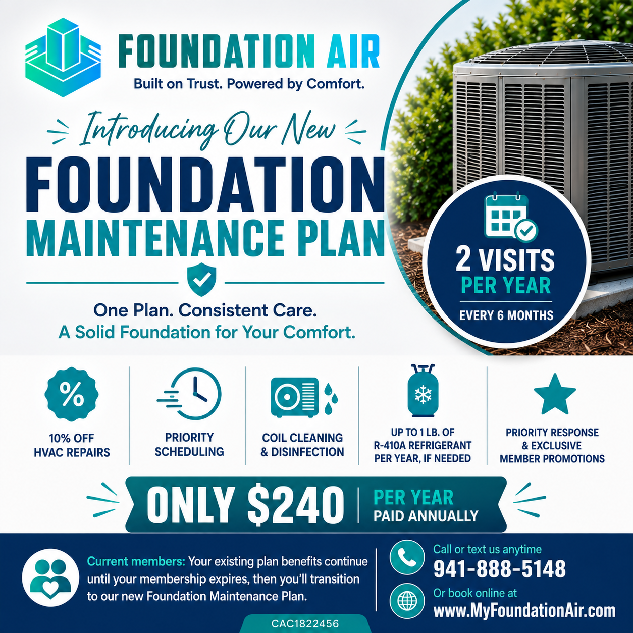 Foundation Air LLC, Central Air Conditioning Installation or Replacement in North Port, FL - photo 4