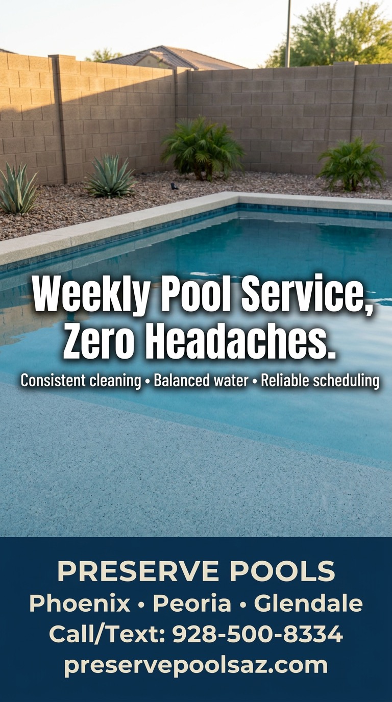 Preserve Pool Service, Pool Cleaners in Peoria, AZ - photo 7