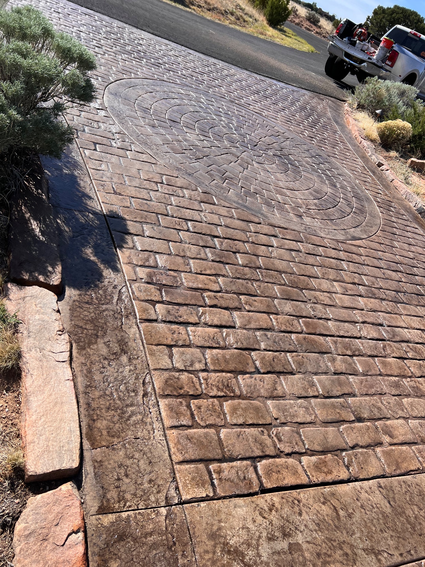 Zia Decorative Concrete, Artificial Turf Installation in Albuquerque, NM - photo 1