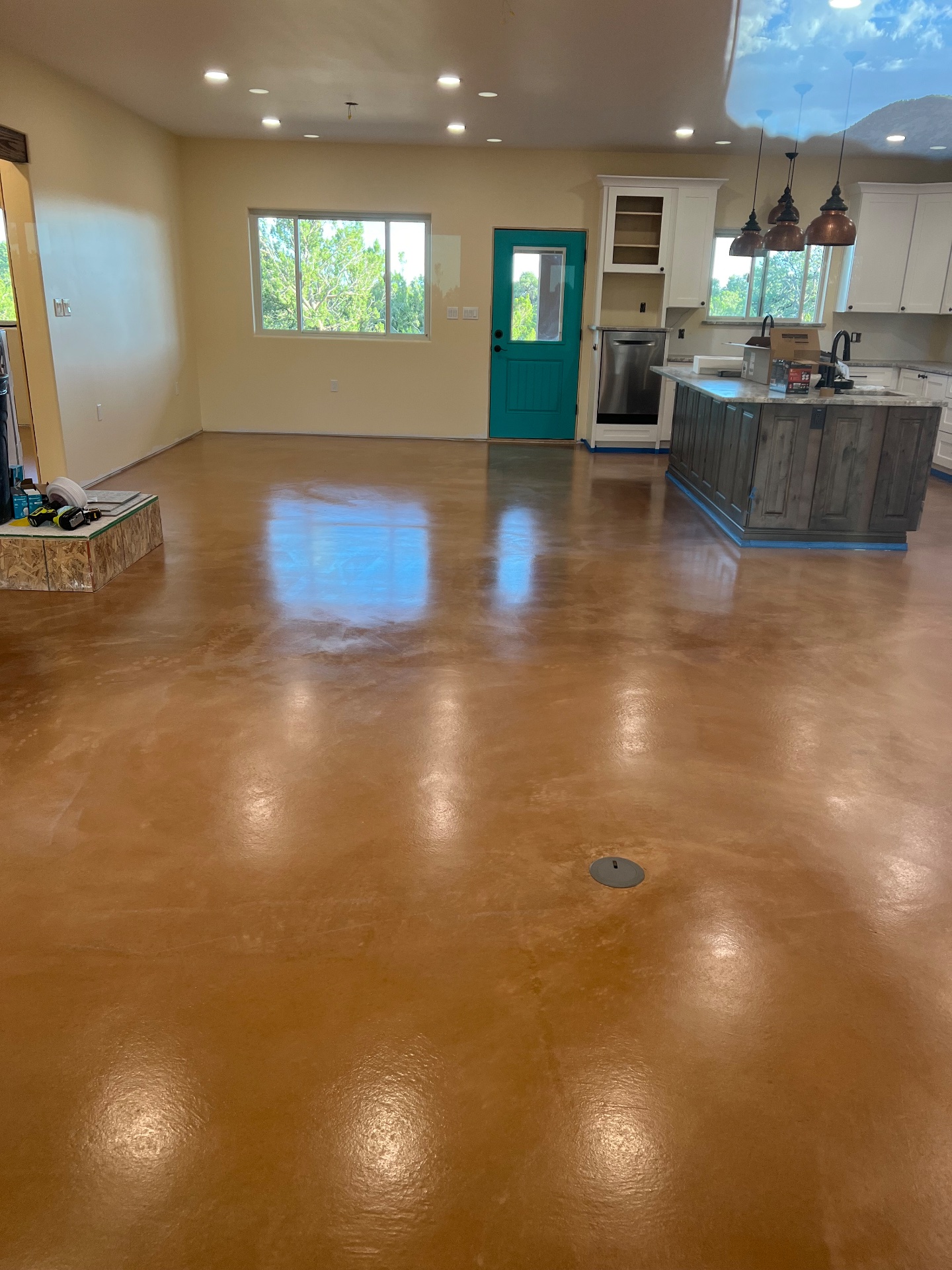 Zia Decorative Concrete, Artificial Turf Installation in Albuquerque, NM - photo 5