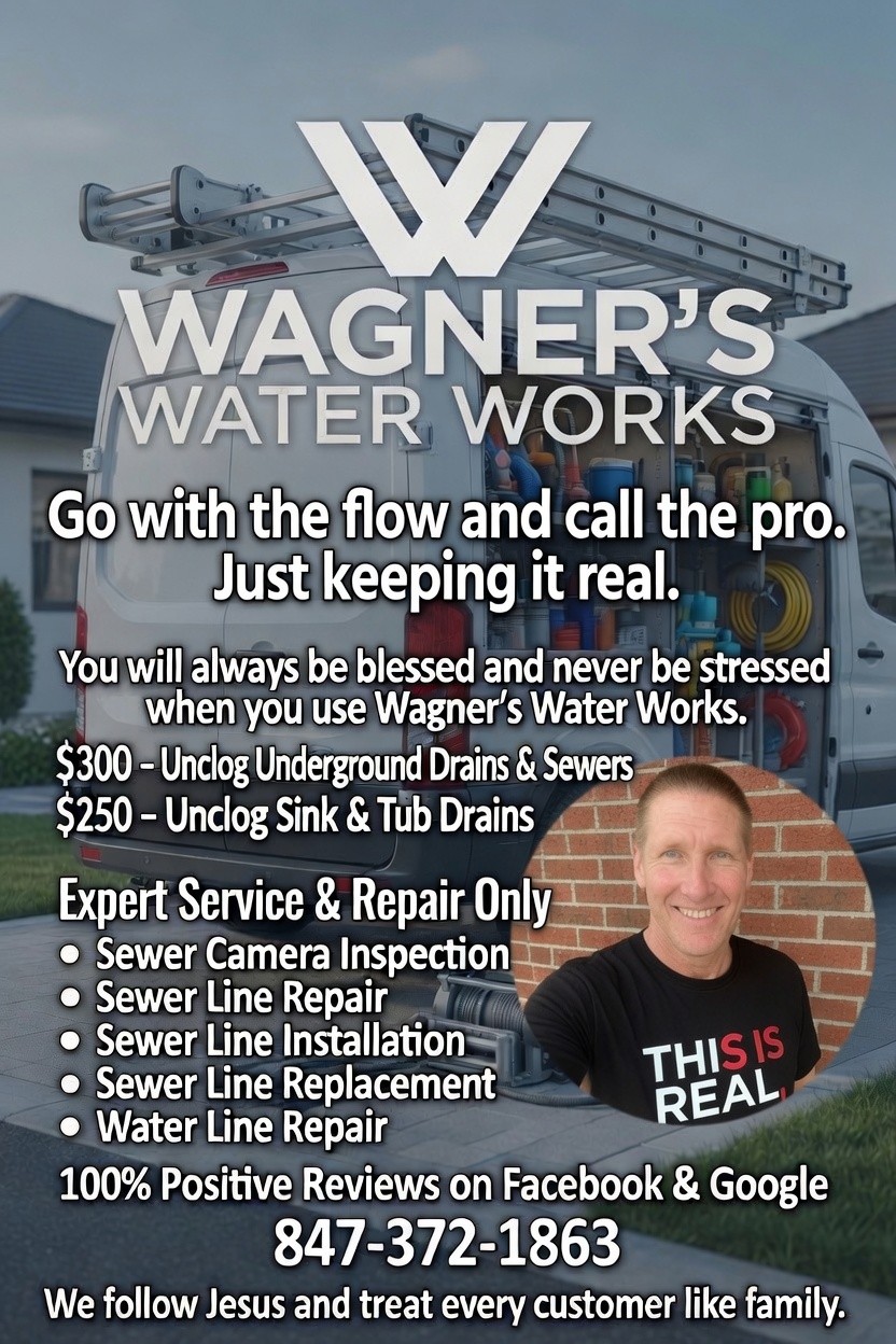 Wagner's Water Works, Toilet Repair in Franklin Park, IL - photo 1