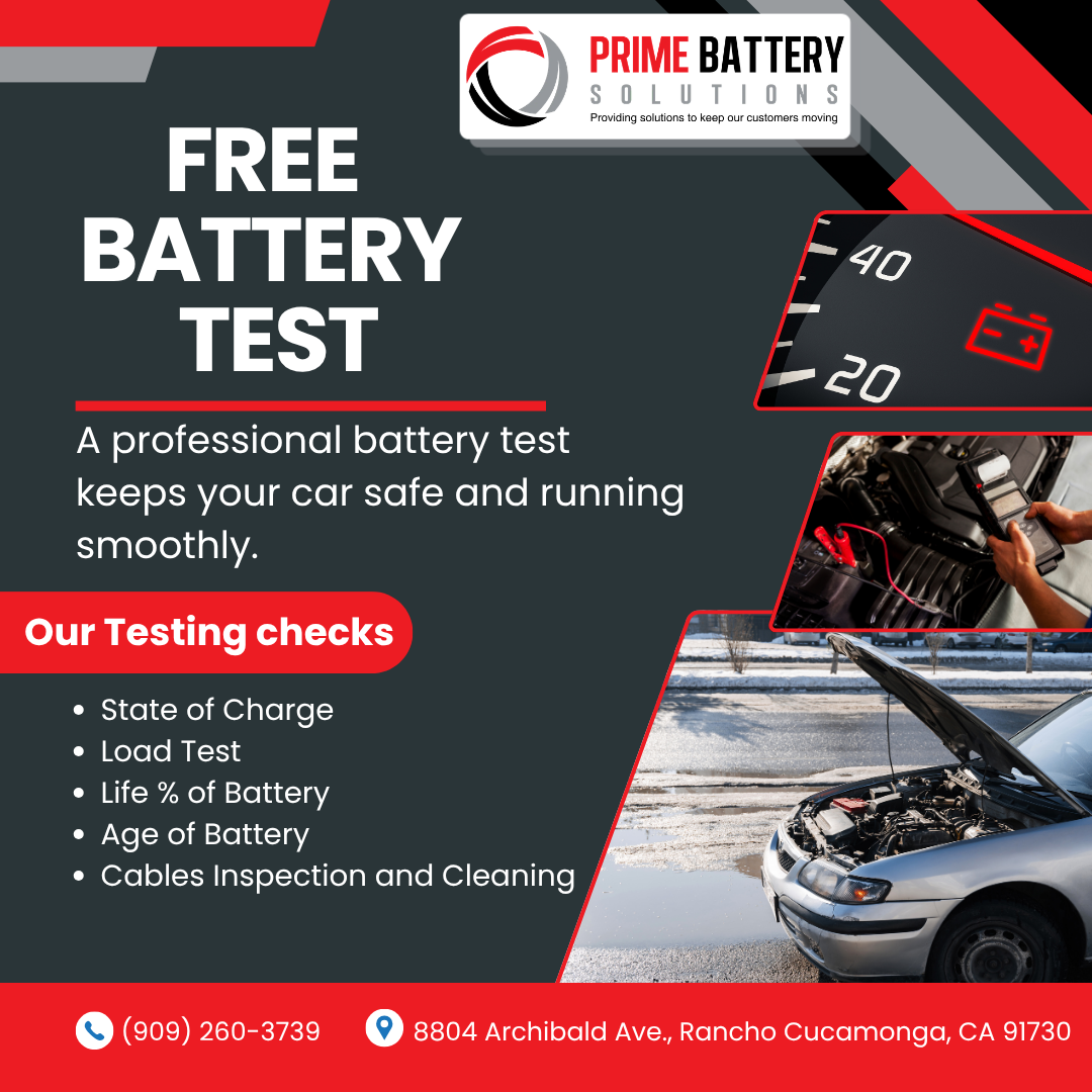 Prime Battery Solutions, Battery Stores in Rancho Cucamonga, CA - photo 3