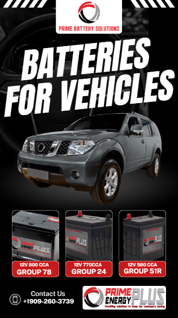 Prime Battery Solutions, Battery Stores in Rancho Cucamonga, CA - photo 5