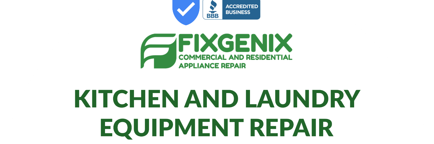 Commercial appliance repair fixgenix cover photo