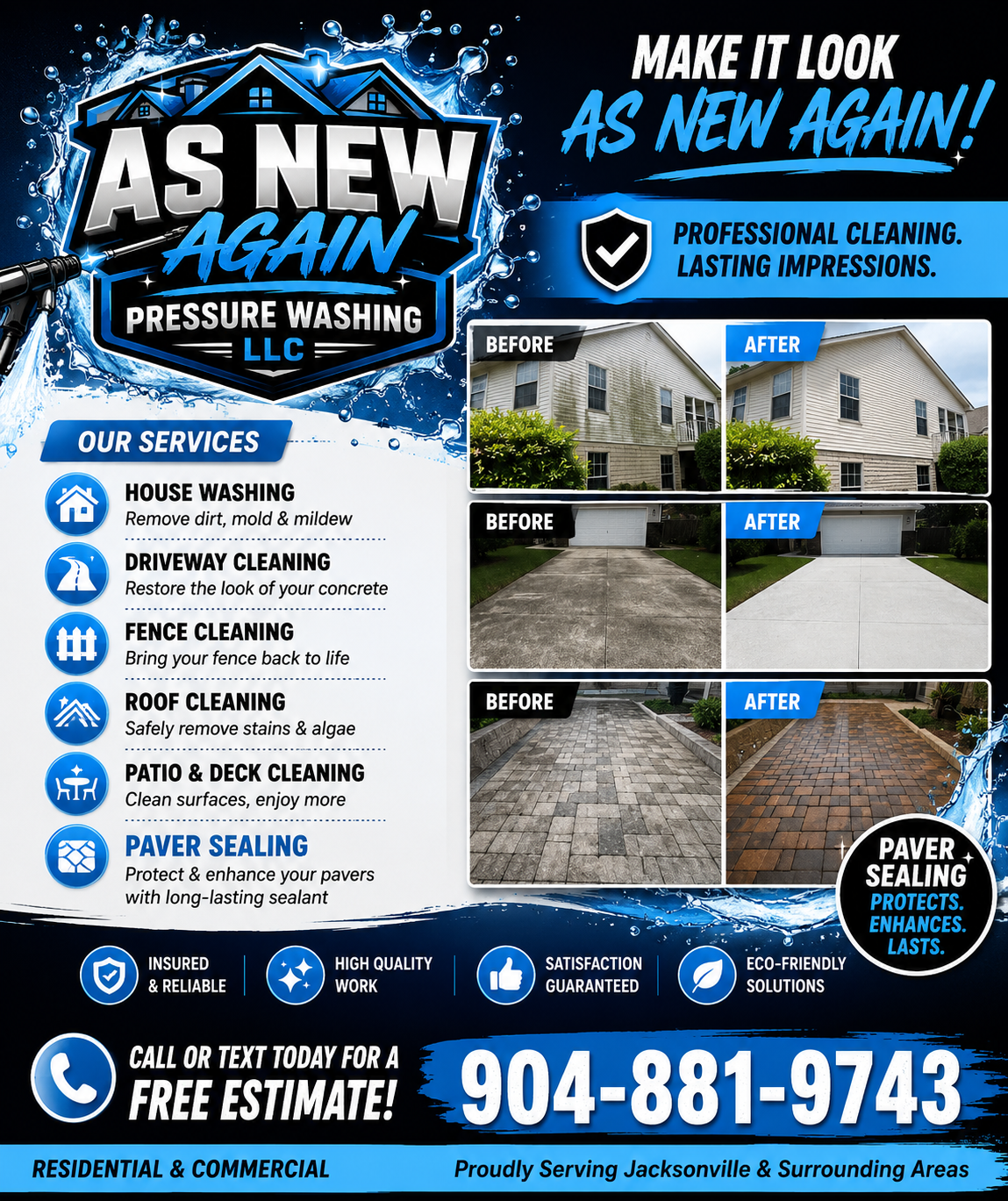 As New Again Pressure Washing llc, Pressure Washing in Jacksonville, FL - photo 2