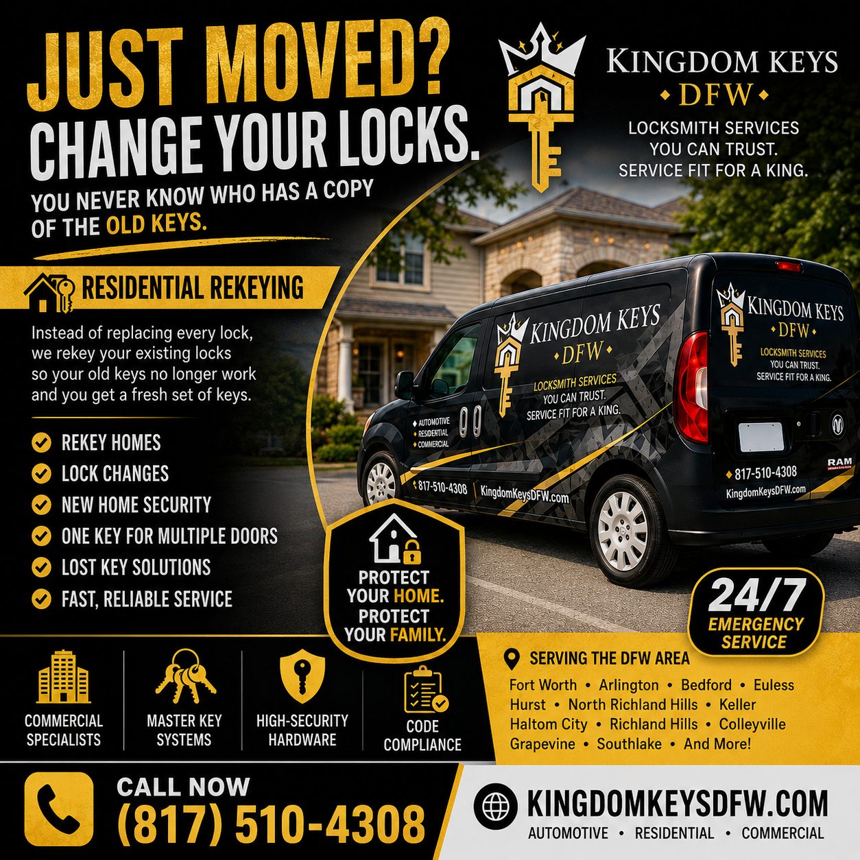 Kingdom Keys DFW LLC, Lock Installation and Repair in Grapevine, TX - photo 1