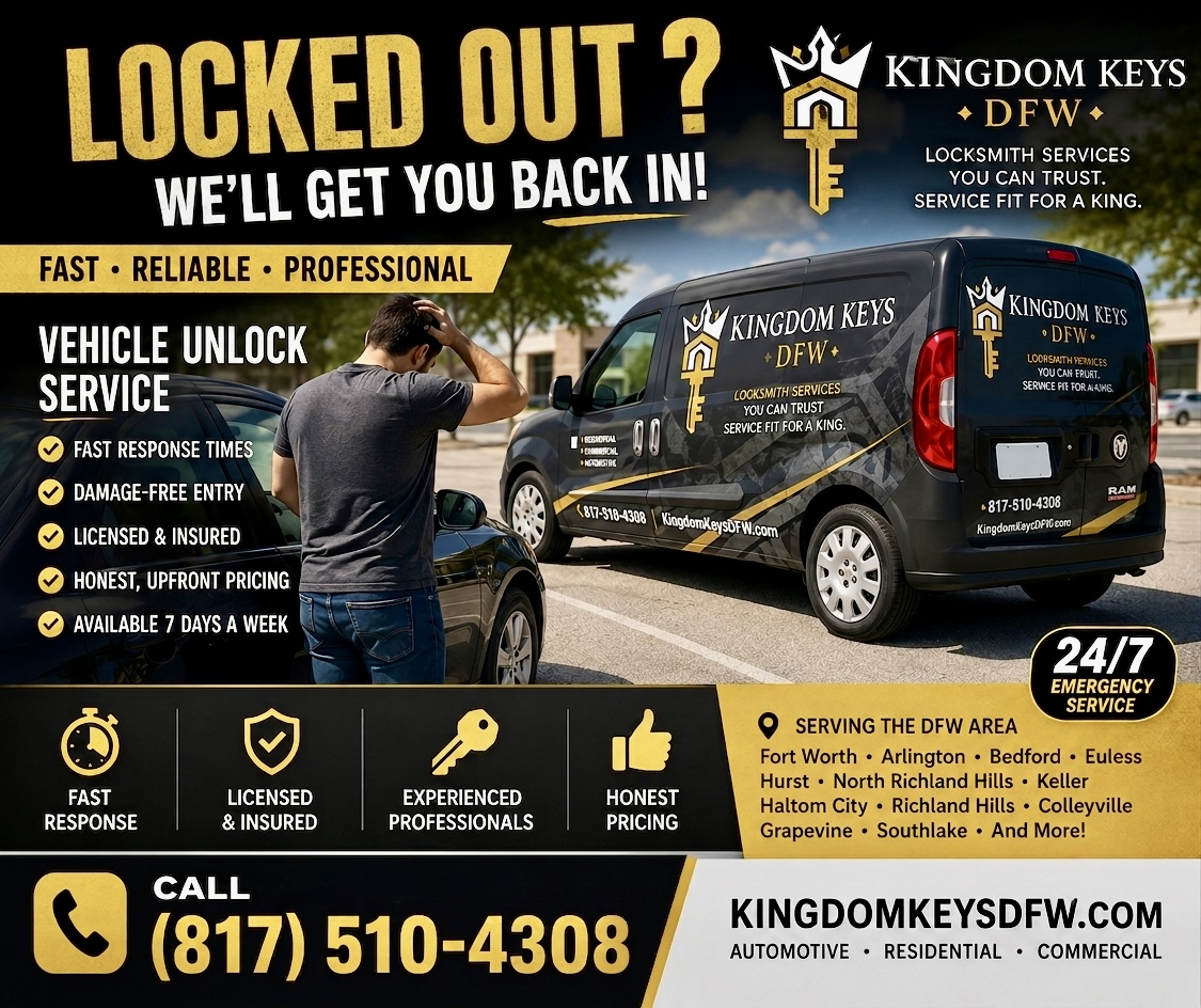 Kingdom Keys DFW LLC, Lock Installation and Repair in Grapevine, TX - photo 3