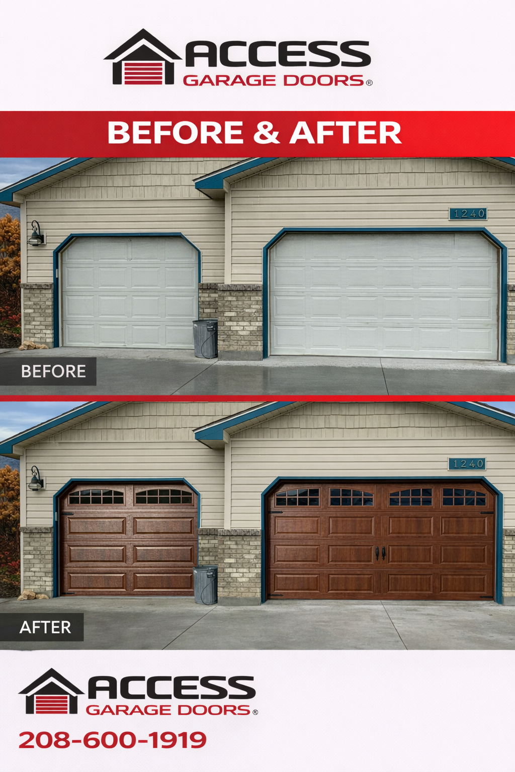 Access Garage Doors of Treasure Valley, Garage Door Installation or Replacement in Meridian, ID - photo 5