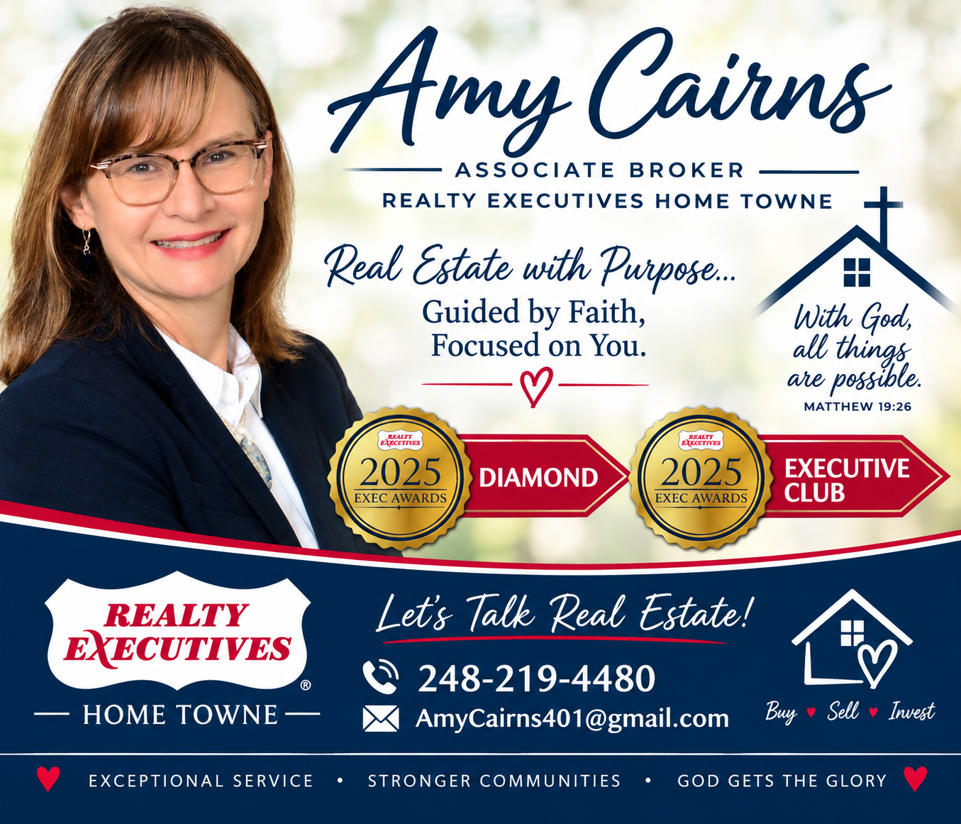 Amy Cairns, Associate Broker | Christian Realtor Serving Southeast Michigan, Buyer's Agents in Shelby Township, MI - photo 2