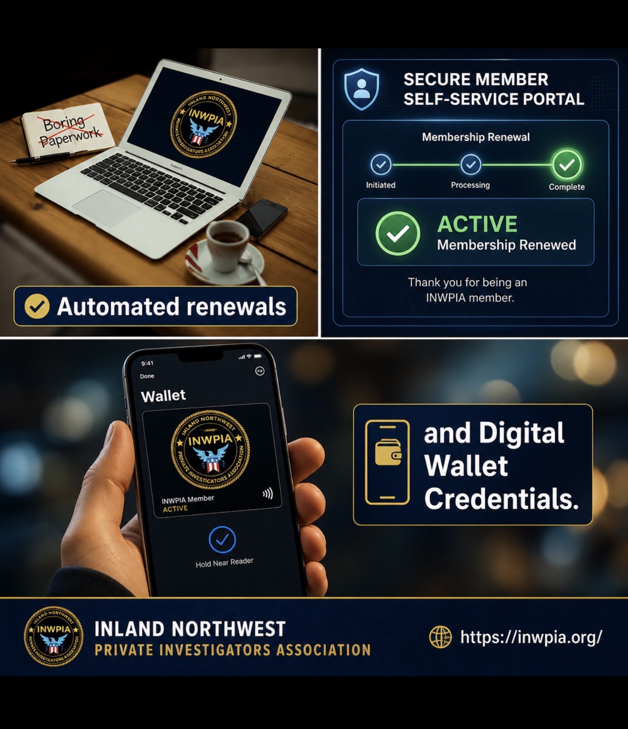 INWPIA - Inland NorthWest Private Investigators Association, Cybersecurity Solutions in Bonners Ferry, ID - photo 7