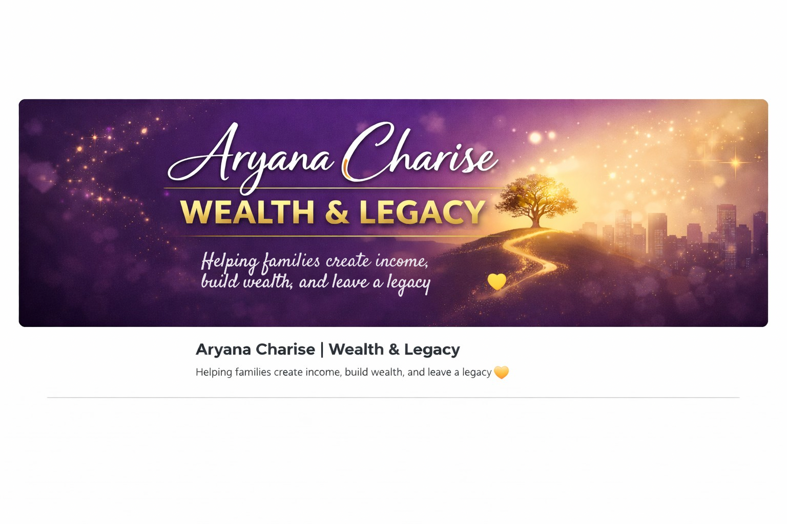 Aryana Charise cover photo