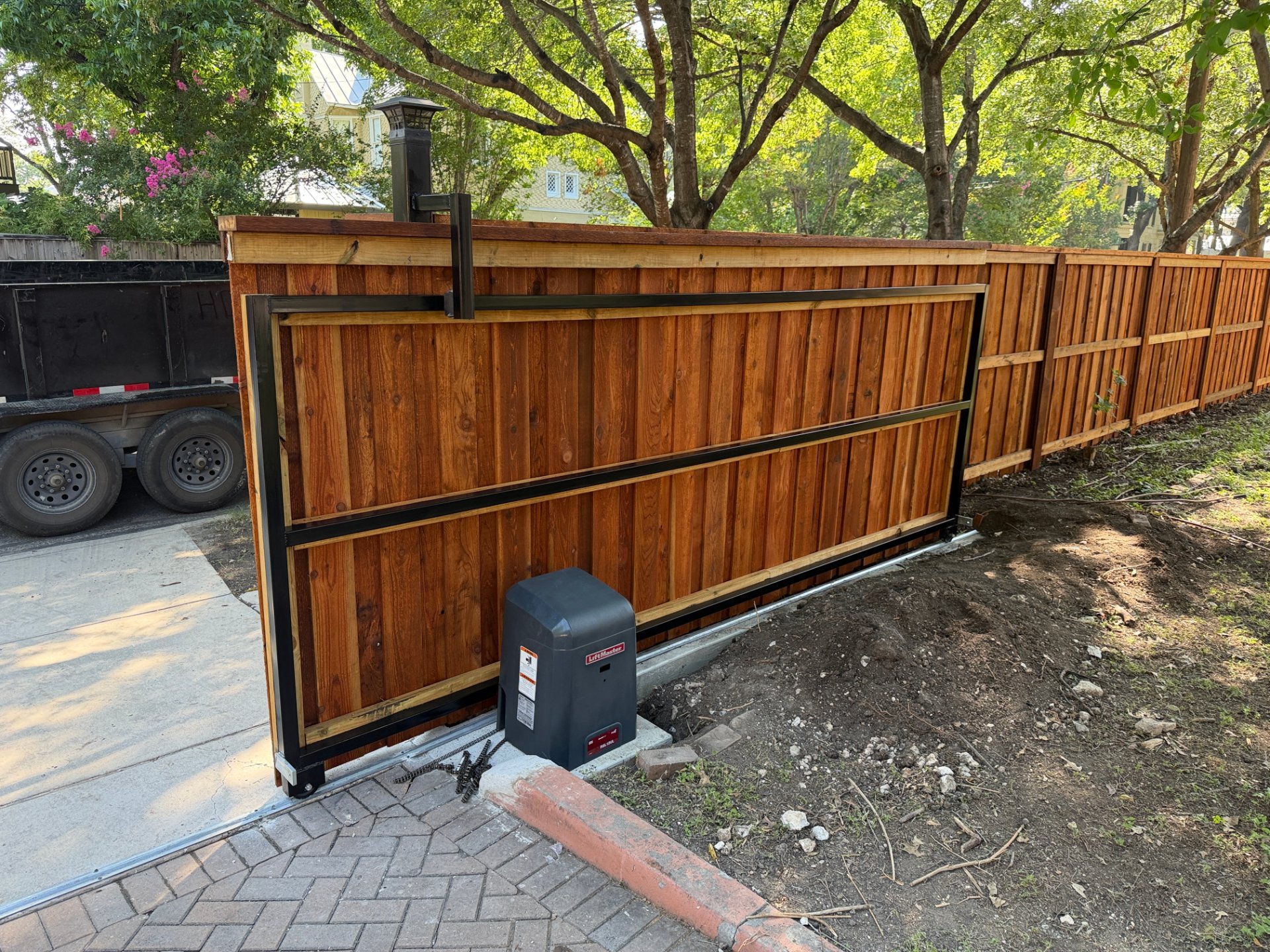 Ansley Staining & Exterior Works, Fence and Gate Installation in New Braunfels, TX - photo 2
