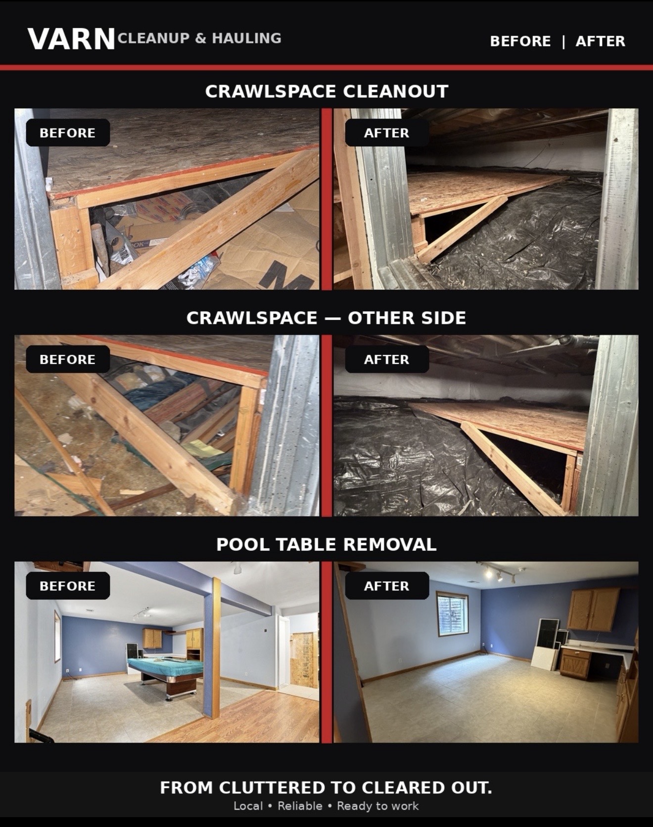 Varn Cleanup & Hauling, Junk Removal in Johnstown, CO - photo 4
