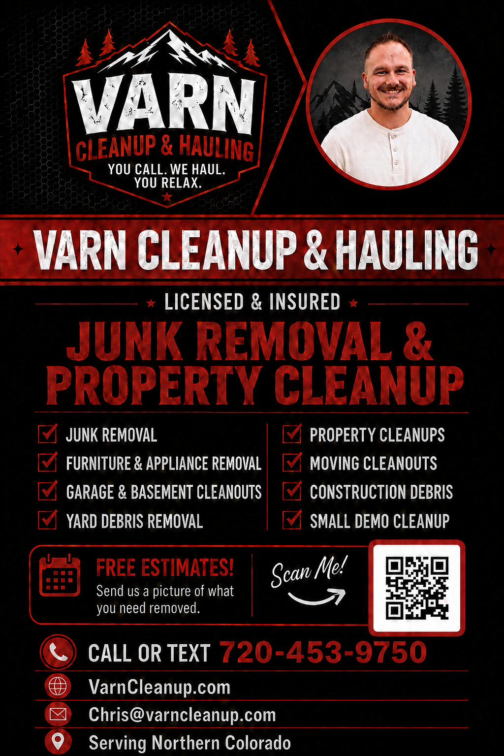 Varn Cleanup & Hauling, Junk Removal in Johnstown, CO - photo 1