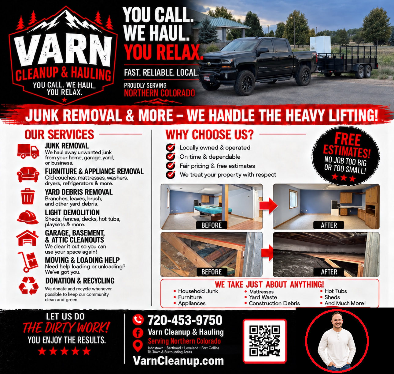 Varn Cleanup & Hauling, Junk Removal in Johnstown, CO - photo 7